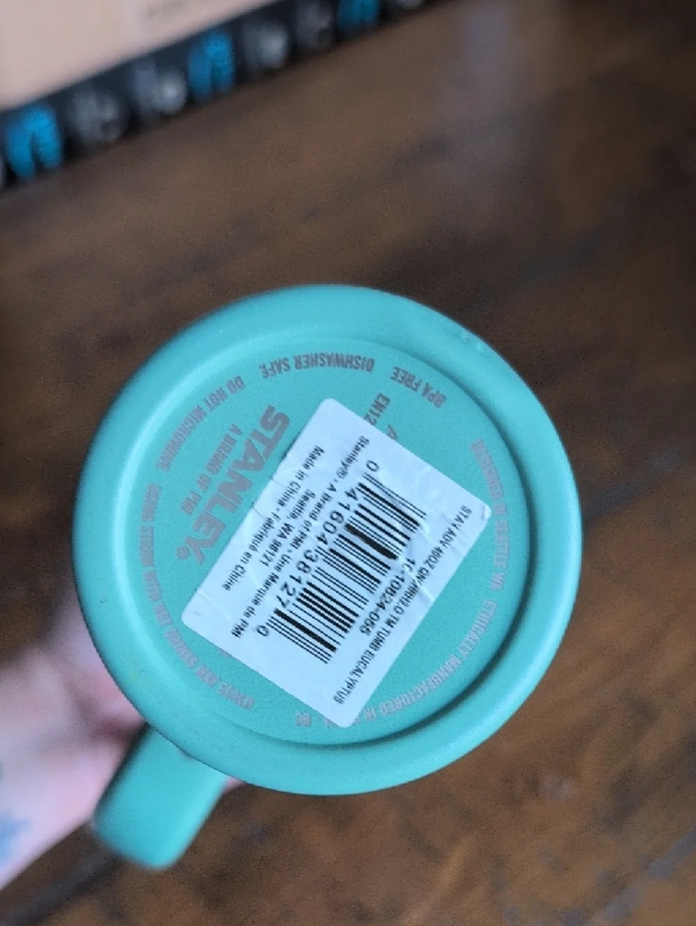 40oz Stanley Eucalyptus Insulated Travel Mug with Handle - Picture 3 of 7